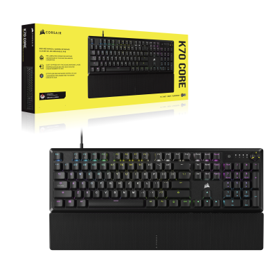 Corsair K70 CORE RGB Mechanical Gaming Keyboard med handledsstöd#4