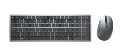 Dell Multi-Device Wireless Keyboard and Mouse Combo KM7120W, RF/Bluetooth, nordiskt