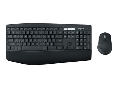 Logitech MK850 Performance Combo, RF/Bluetooth, 1000 dpi, amerikanskt - Svart