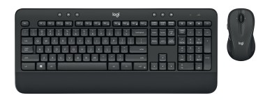 Logitech MK545 Advanced Combo, RF, tyskt