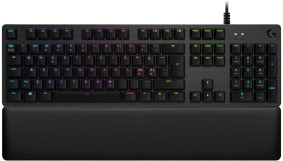 Logitech G513 Carbon Tactile, mekaniskt GX Brown, RGB - Svart