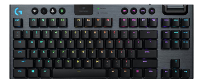 Logitech G915 Lightspeed, RGB, mekaniskt, TKL - Svart#1