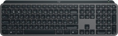 Logitech MX Keys S, Logi Bolt/Bluetooth, automatisk bakgrundsbelysning, PC/Mac/Android/iOS, engelskt UK - Grafit