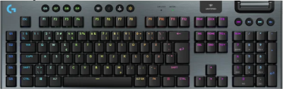 Logitech G915 X Lightspeed, RGB Tactile, nordiskt, Bluetooth/Lightspeed/USB-C sladd - Svart#2