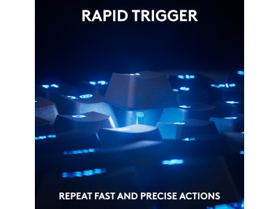 Logitech PRO X TKL RAPID Wired Gaming Keyboard Linear, Lightsync RGB - Svart#3