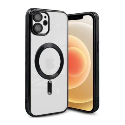 Luxury Mobilskal med Magsafe iPhone 11 - Svart#2