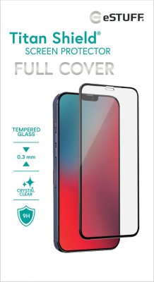 Skärmskydd eSTUFF Titan Shield Glass Full Cover, iPhone 12 Pro Max - Svart#2