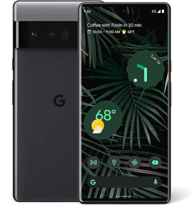 Google Pixel 6 Pro 5G 128 GB, 6.7", IP68, Dual SIM, Android - Stormy Black