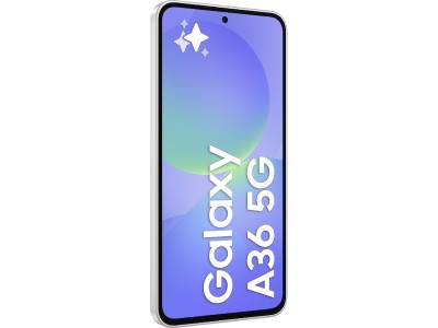 Samsung Galaxy A36 5G 128 GB, 6.7" sAMOLED 120Hz, 50/8/5/12 Mpixel kamera, Dual SIM, Android - Awesome White#3