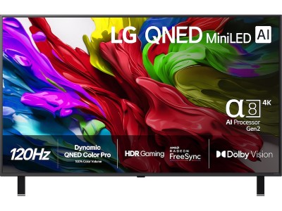 LG&nbsp;55'' QNED85 evo AI MiniLED 4k Smart TV (2025) 120hz,4k, a8 AI Processor, HDR10