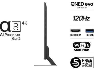 LG&nbsp;55'' QNED85 evo AI MiniLED 4k Smart TV (2025) 120hz,4k, a8 AI Processor, HDR10#3