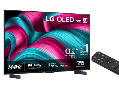 LG 42" C5 AI 4K OLED Smart TV (2025) 144Hz, 4x HDMI, eArc, G-Sync & FreeSync, a9 AI Processor, Dolby Atmos#2