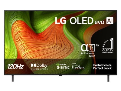 LG 48" B5 AI 4K OLED Smart TV (2025) 120Hz, 4x HDMI, eArc, G-Sync & FreeSync, Dolby Atmos, Perfect Color & Perfect Black#1