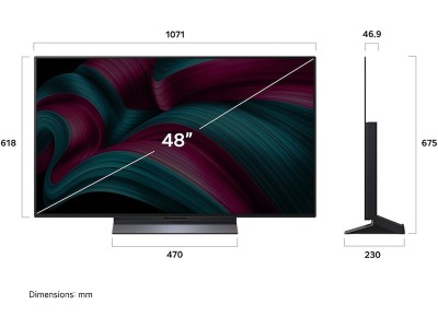 LG 48" C5 AI 4K OLED Smart TV (2025) 144Hz, 4x HDMI, eArc, G-Sync & FreeSync, a9 AI Processor, Dolby Atmos#4