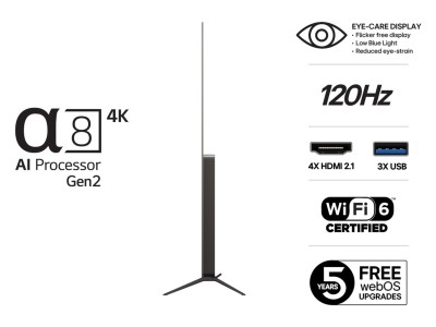 LG 65" B5 AI 4K OLED Smart TV (2025) 120Hz, 4x HDMI, eArc, G-Sync & FreeSync, Dolby Atmos, Perfect Color & Perfect Black#3