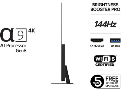 LG 83" C5 AI 4K OLED Smart TV (2025) 144Hz, 4x HDMI, eArc, G-Sync & FreeSync, a9 AI Processor, Dolby Atmos#3