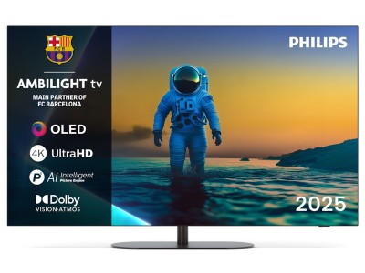 Philips 42" OLED810/12 OLED Smart Ambilight AI TV (2025) Ambilight Plus, 4K, 144hz. UHD, OLED, Google TV