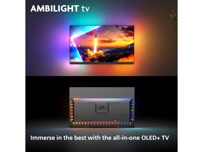 Philips 65" OLED910/12 OLED Plus Smart Ambilight AI TV (2025) Ambilight Plus, 4K, UHD, OLED plus, Google TV#2