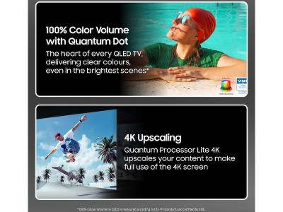 Samsung 55" Q64D QLED 4K TV TQ55Q64D QLED, 4K, AirSlim Design, Tizen OS, Ultimate UHD Dimming, Quantum Dot#4