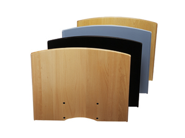 SMS Flatscreen shelf M/L incl Console, Svart, max 12kg