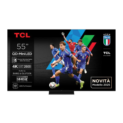 TCL 55C7K TV 139,7 cm (55) 4K Ultra HD Smart TV Wi-Fi Metallic 2600 cd/m²