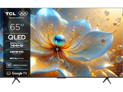 TCL 65" T8C 4K QLED Google TV (2025) QLED, HDR, Smart TV, 4K, 144Hz Motion Clarity Pro, Onkyo 2.1-ljud#1