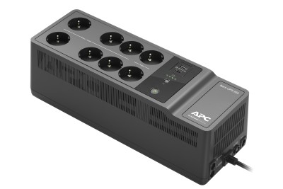 APC Back-UPS 850, 850VA/520W, 6+2 utgångar, med USB-C och USB-A laddportar