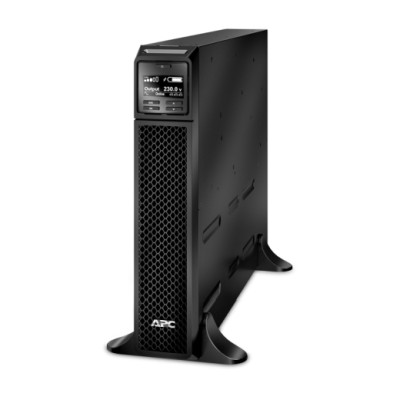 APC Smart-UPS SRT1500XLI, 1500VA/1500W, rackmonterad 2U, USB/RS-232