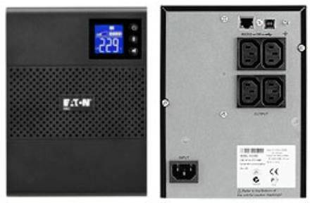 Eaton 5SC 500i, 500VA/350W, 4 utgångar, Line-Interactive, USB/RS232