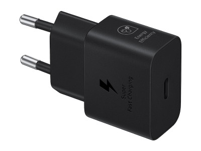 Väggladdare Samsung Galaxy Power Adapter GaN 25W USB-C - Svart#1