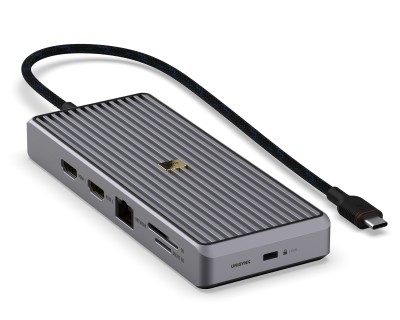 Unisynk 12-port USB-C hub 8KPRO | USB-C | 100W PD