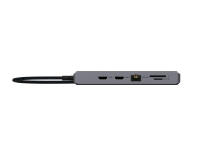 Unisynk 12-port USB-C hub 8KPRO | USB-C | 100W PD#3
