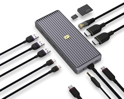 Unisynk 12-port USB-C hub 8KPRO | USB-C | 100W PD#6