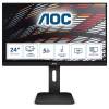 23.8" AOC 24P1, IPS 1920x1080, 5 ms, höjdjusterbar, VGA/DVI/HDMI/DP, högtalare, USB 3.2-hubb#1