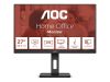 27" AOC 27E3QAF, IPS 1920x1080, 4 ms, 75Hz, höjdjusterbar, VGA/HDMI/DP, högtalare