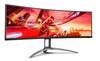 49" AOC Gaming AG493QCX, Curved VA 3840x1080, 4 ms, 144Hz FreeSync Pro, 1800R, höjdjusterbar, HDMI/2xDP, högtalare, USB 3.2-hubb#2