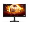 27" AOC CQ27G4X, Curved Fast VA 2560x1440, 0,5 ms, 180Hz Adaptive-Sync, 1500R, höjdjusterbar, 2xHDMI/DP#1