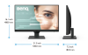 23.8" BenQ GW2490, IPS 1920x1080, 5 ms, 100Hz, 2xHDMI/DP, högtalare, ramlös design#4