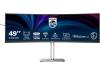 48.8" Philips 49B2U5900C, Curved VA 5120x1440, 4 ms, 75Hz, HDR400, 1500R, höjdjusterbar, 2xHDMI/DP/USB-C 100W, högtalare, USB 3.2-hubb, 5 års garanti#3