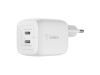 AC-adapter Belkin Boost Charge Pro 45W, Dual USB-C GaN Wall Charger med PPS#1