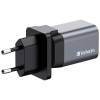 AC-adapter Verbatim GaN Charger 35W, 1xUSB-C / 1xUSB-A, inkl. reseadapter EU/UK/US#5