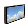 HI-ND Outdoor Wall Casing till LG 55XE4F, liggande/stående med lås - Svart#2