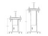 Golvstativ Multibrackets M Motorized Floorstand 42"-100", med skåp och kamerahylla#5