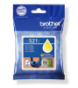 Brother LC521Y, Gul, 500 sidor