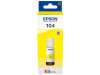 Epson EcoTank 104 Gul, flaska 65ml, 7500 sidor