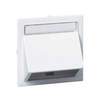 Schneider Angled data cap for Wall mounting, Thorsman kanal - Vit