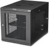 19" Skåp StarTech.com 12U, 610x854x640mm, stående eller väggmonterat, gångjärnsupphängning - Svart#1