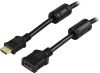 HDMI-förlängningskabel, HDMI 1.3, 4K@60Hz, 3 meter - Svart