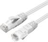Nätverkskabel MicroConnect oskärmad U/UTP Cat.6a, RJ45, 500MHz, LSZH, 15 meter - Vit