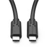 MicroConnect USB-C Gen.2, 20Gbps, 100W, 1,5m - Svart#2